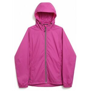 Eddie bauer womens xl pink rain jacket lightweight hoodie full zip waterproof